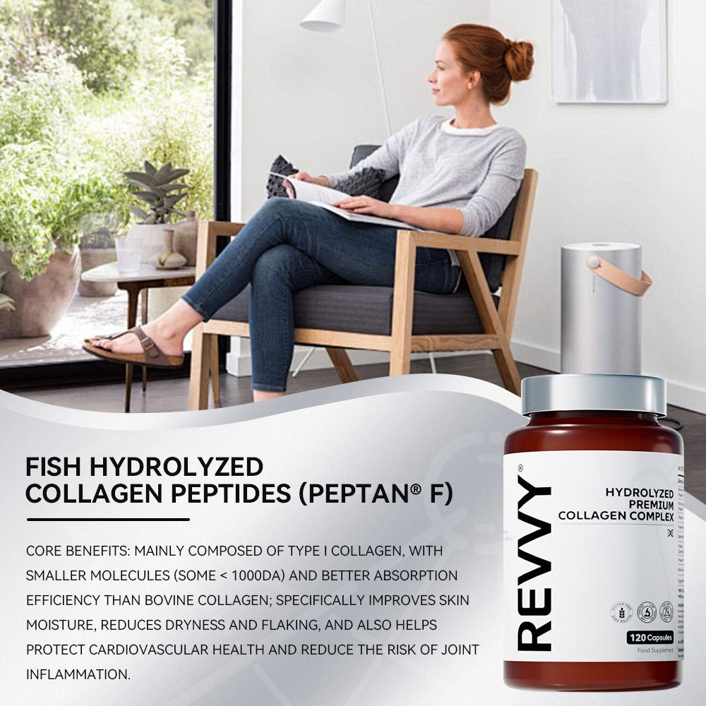 REVVY® Hydrolyzed Premium Collagen Capsules