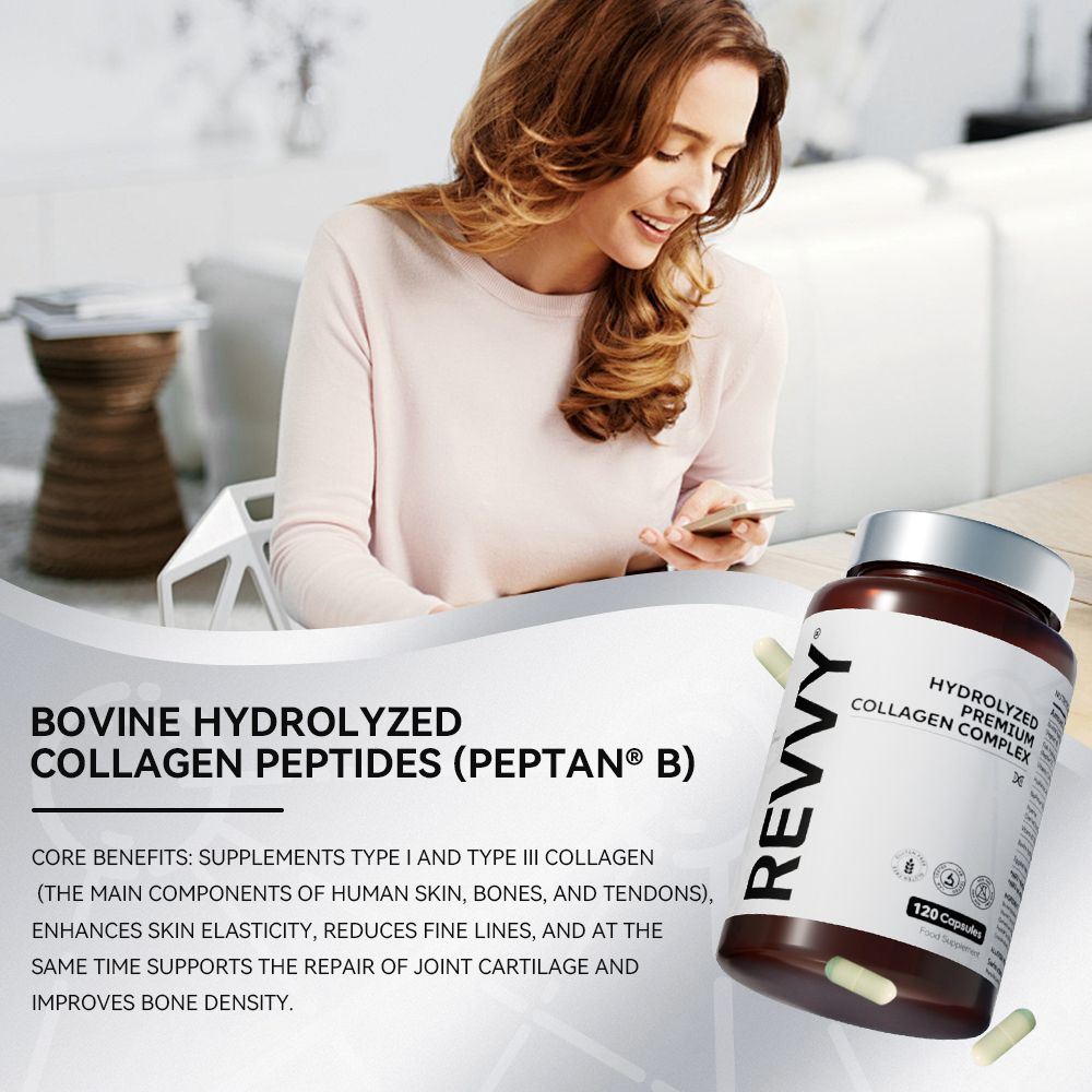 REVVY® Hydrolyzed Premium Collagen Capsules